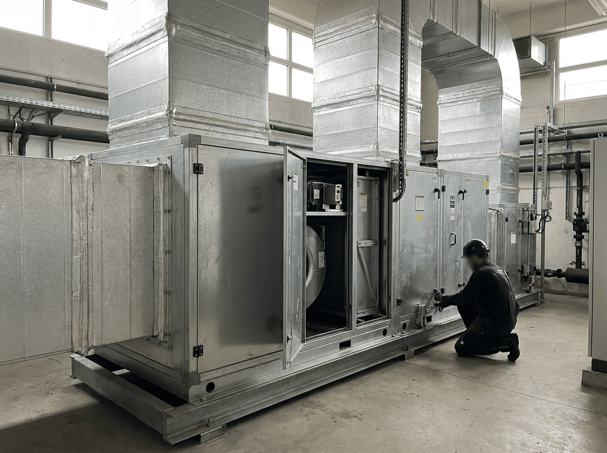 Central ventilation — ét anlæg for hele bygningen