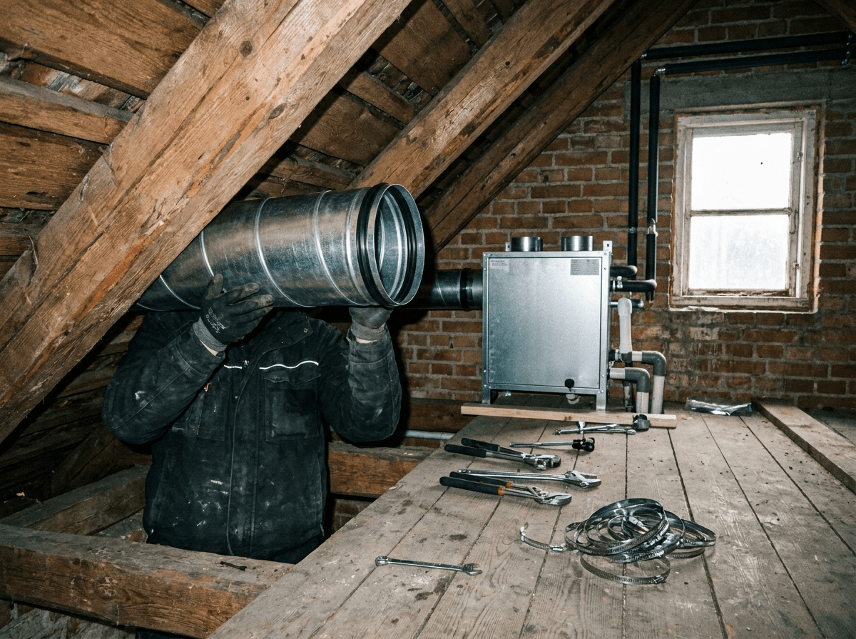 Løsninger ved renovering af ventilation